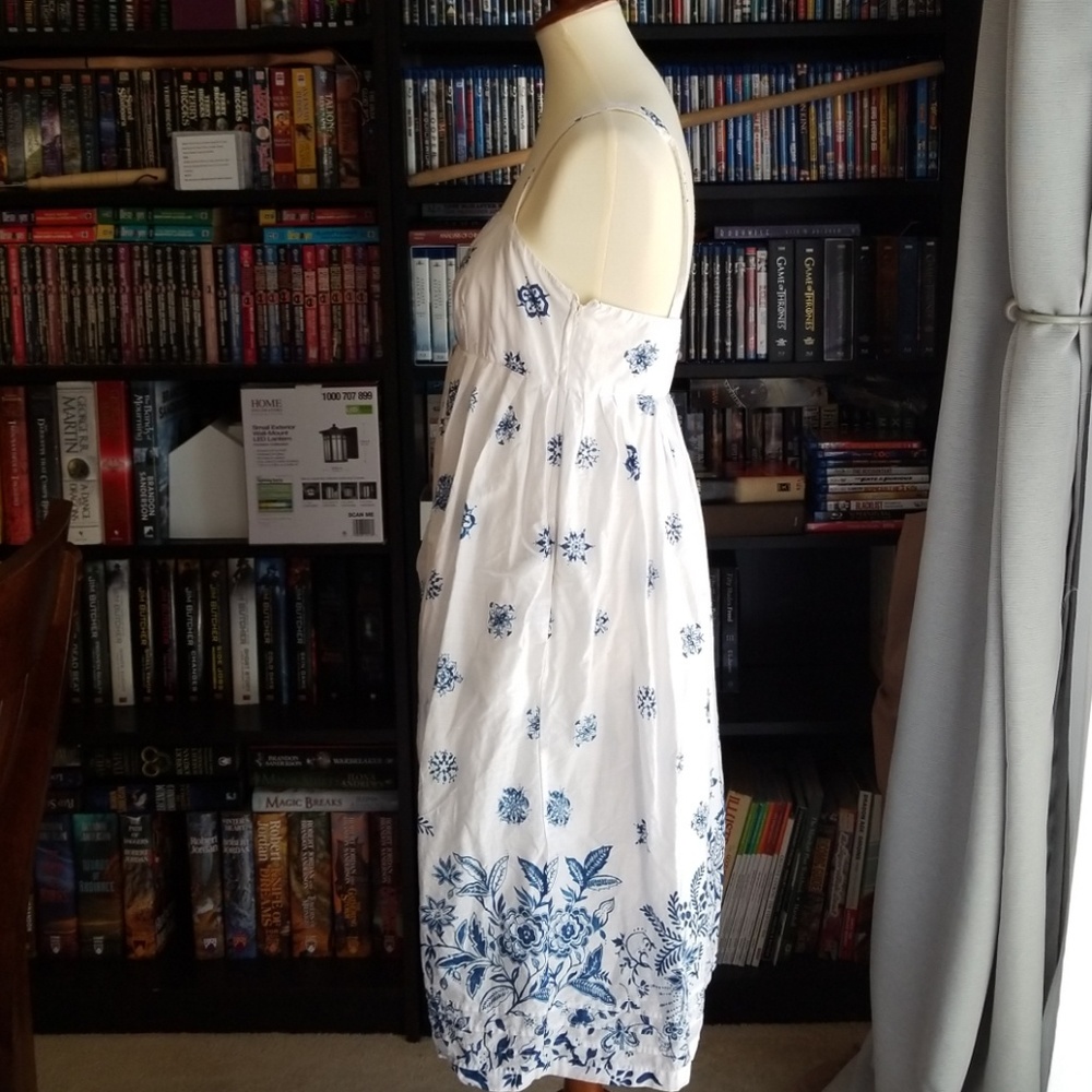 Gap Printed Dress Adjustable Strap/Button - image 2